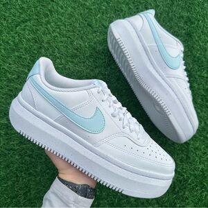 Nike Court Vision Alta White / Glacier Blue